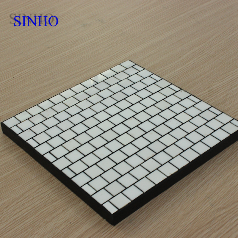 High purity alumina ceramic lining block tile