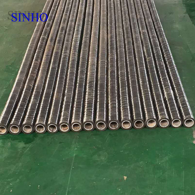 Ceramic rubber hose with ceramic wear lining for high wear resistance