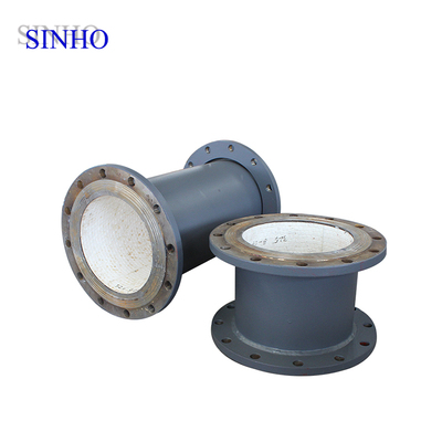 Factory sale porous refractory alumina ceramic lined pipe