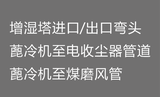 增湿搭进/出口弯头